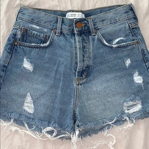 Zara High Waisted Shorts